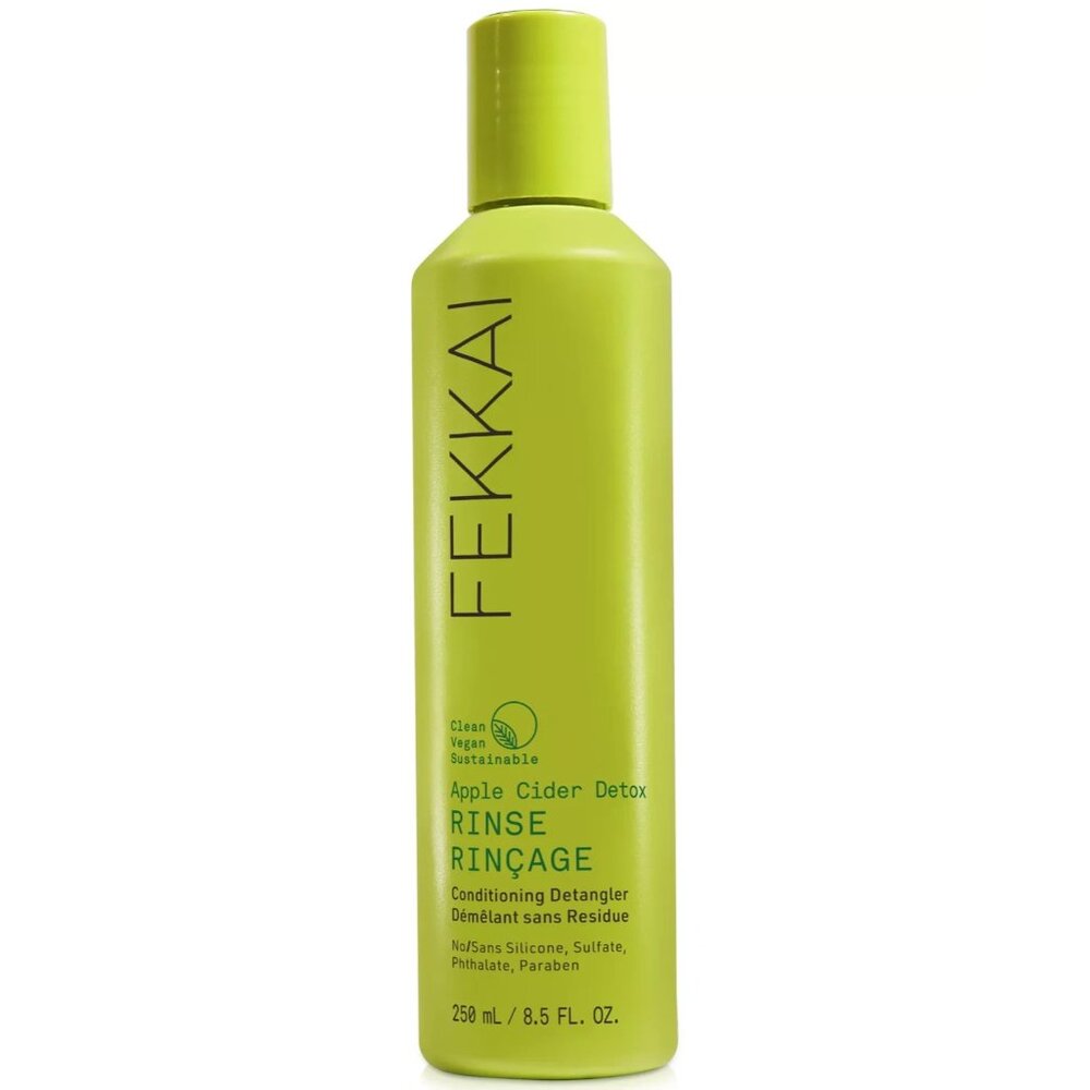 FEKKAI Apple Cider Detox Rinse Conditioning Detangler 8.5 Fl Oz NEW
